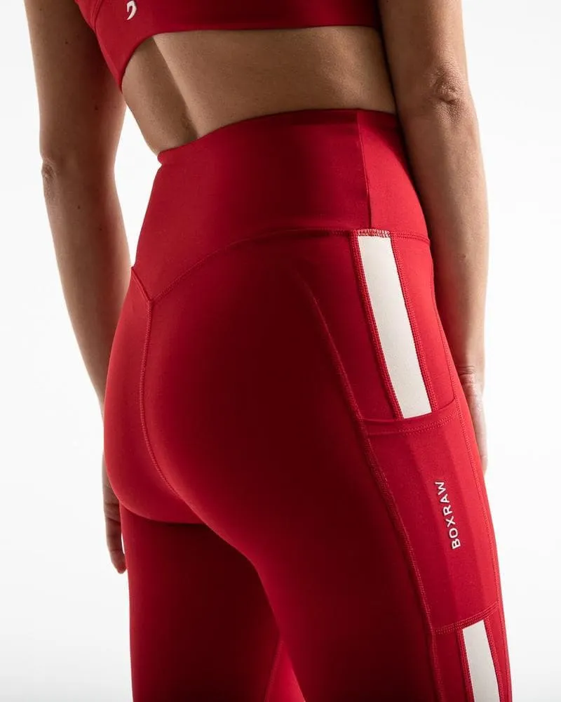 ALICIA LEGGINGS - RED