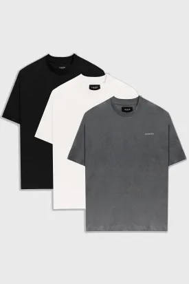 BASIC T-SHIRTS 3 PACK BUNDLE