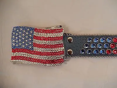 b.b. Simon 'America' Crystal Belt