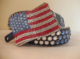 b.b. Simon 'America' Crystal Belt