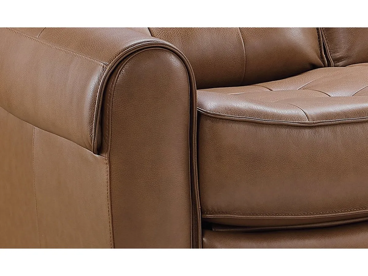 Bemelman Leather Power Reclining Sofa