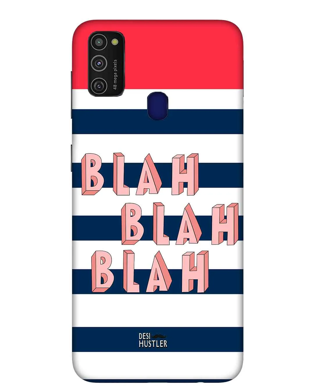 BLAH BLAH | samsung m 21 Phone Case