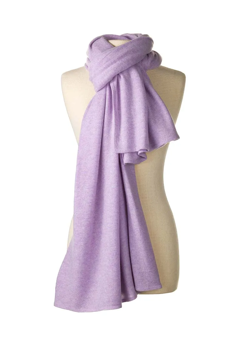 Chunky Travel Wrap - Lilac