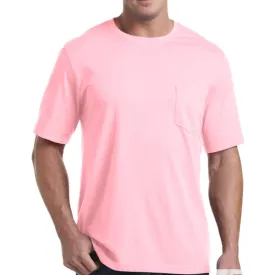 CLUB ROOM, Men's Bright Pink Sky Performance Tee Shirt, Size Medium, NWT, $19.50