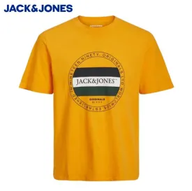 Jack & Jones Cody Poppy Yellow Tee Yellow