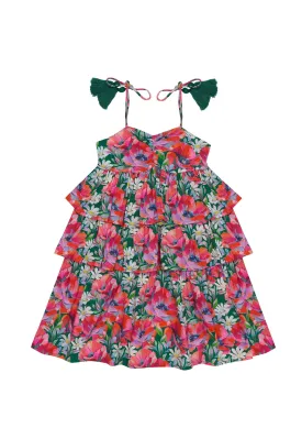 Jasmine Dress- Foliage - Summer Field