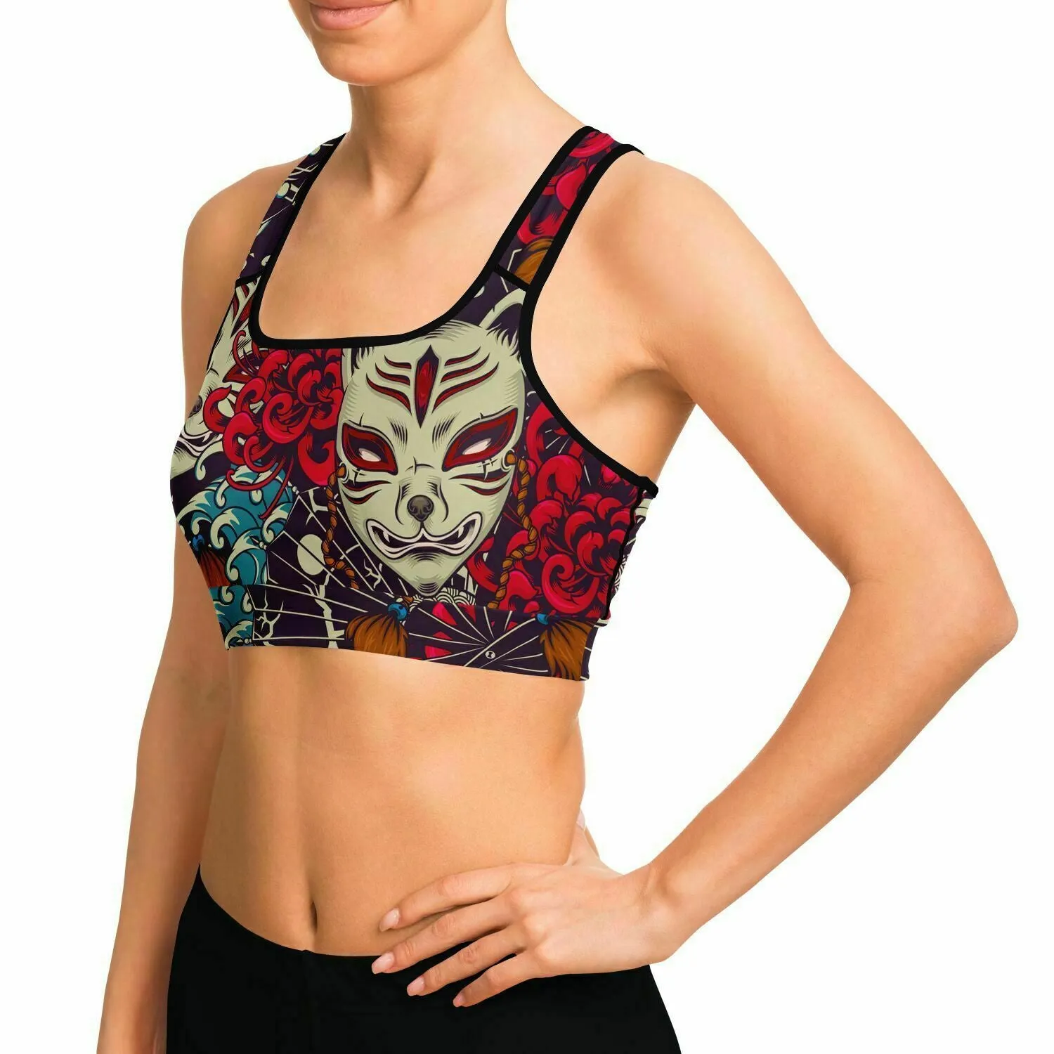 Kitsune Art Sports Bra