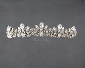 Oval Jewels Wedding Tiara