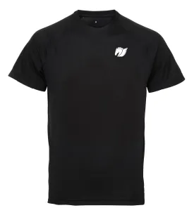 Panelled Tech Tee - Black