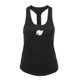 Performance Strap Back Vest - Black