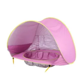 Pop-up Baby Tent Pouch Seat UV 50  Protection Carry Bag With Handle