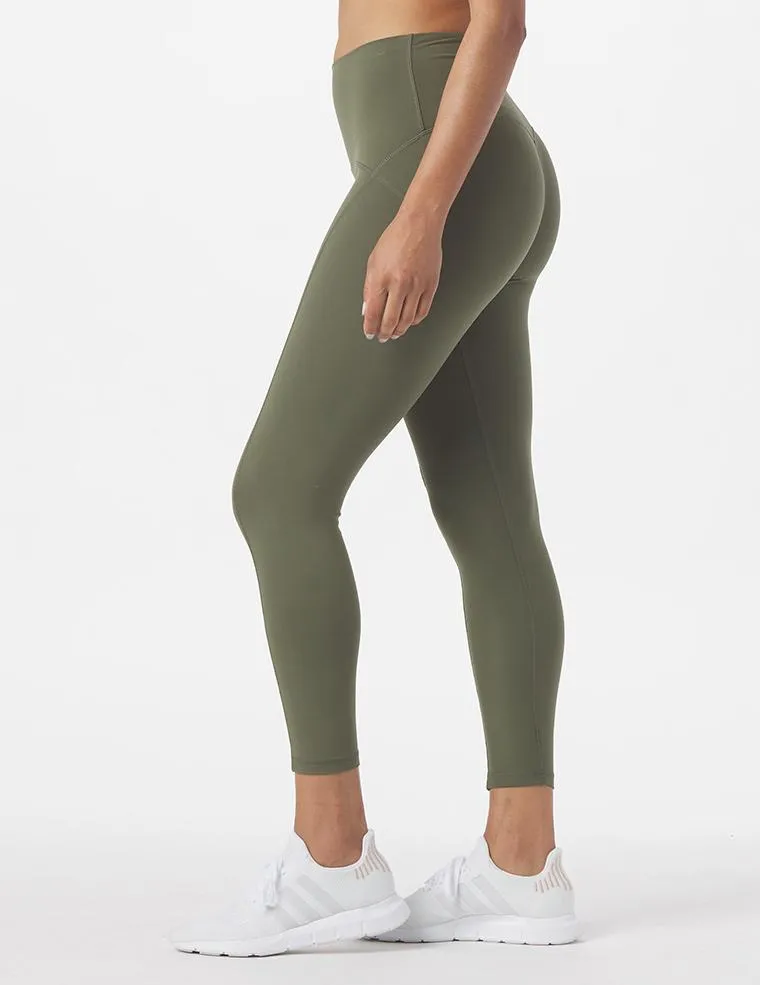 Sport 7/8 Legging: Moss