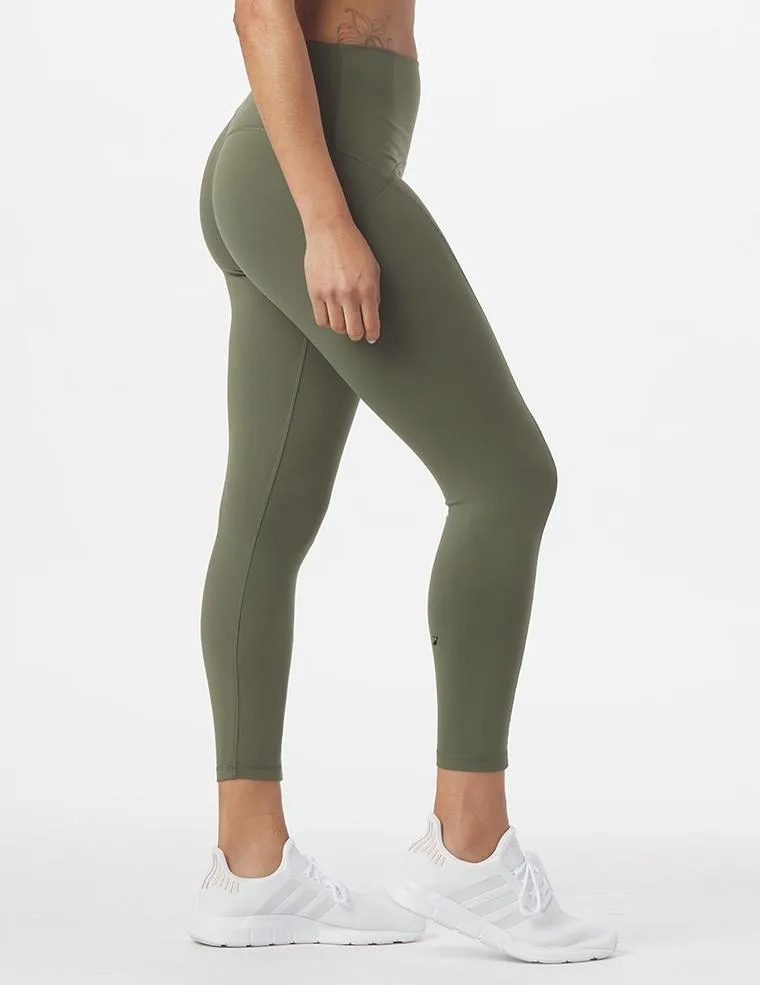 Sport 7/8 Legging: Moss