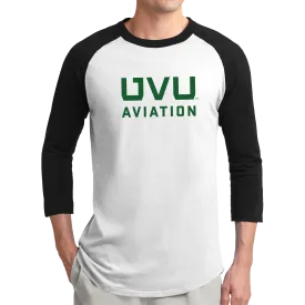 Sport-Tek Colorblock Raglan Jersey- UVU Aviation