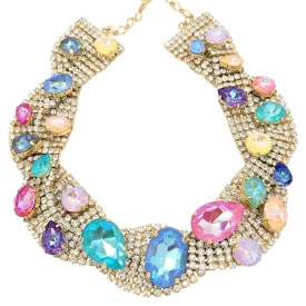 Swarovski Crystals Enchantment Statement Necklace