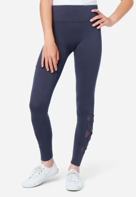 Wide Strap Detail Legging