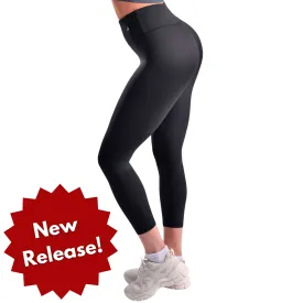 Women's Compression 7/8 Leggings - Black