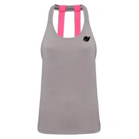 Women's Performance Double Strap Vest - Silver Melange